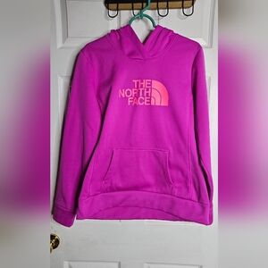 Women's North Face fleece Dry-fit hoodie Size L Excellent Condition